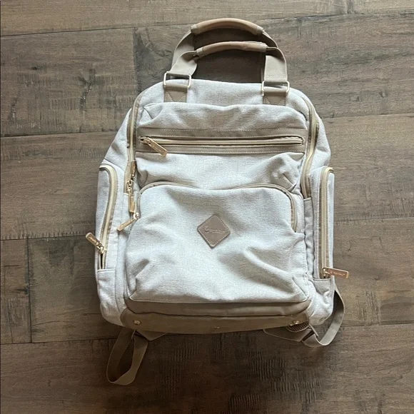 Ergobaby Diaper Bag backpack Beige - Picture 1 of 5